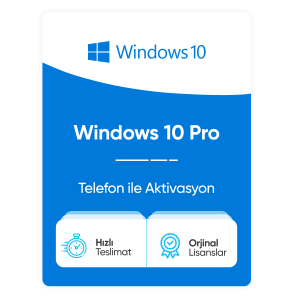 Windows 10 Pro – Telefon Aktivasyon